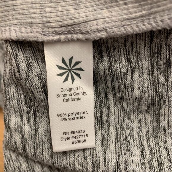 Athleta Pullover Batwing Robin Gray Size Small - Picture 8 of 10